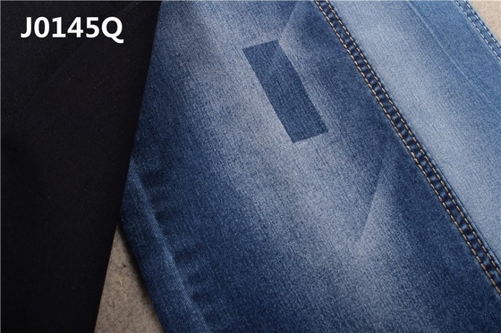 10.5 ออนซ์ 62/63 "ผ้าซาตินสาน Super Stretch Indigo Denim สำหรับกางเกงยีนส์