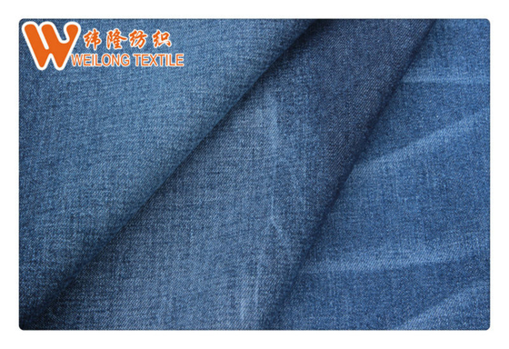 63 '' 8oz น้ำหนักเบาสีน้ำเงินเข้ม TC ผ้ายีนส์ยีนส์สำหรับเสื้อและกางเกง