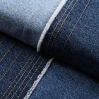กางเกงยีนส์ผ้าฝ้าย 100% ผ้ายีนส์แข็ง ใบรับรอง GRS รีไซเคิลอย่างยั่งยืน