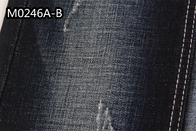 150cm 9.1Oz Cotton Spandex ผ้าเดนิมสำหรับกางเกงยีนส์ Dressing Clothing Crosshatch Slub Tie Dye
