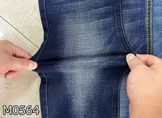 2025 ขายร้อน 11 oz สีน้ําเงินเข้ม กระชับผ้าเดนมสําหรับกางเกงยีนส์