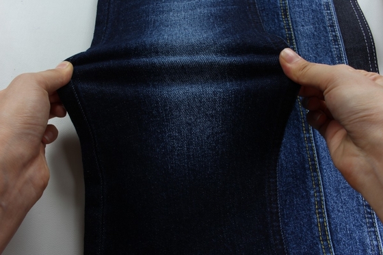 2024 ขายร้อน 12.5 oz สีฟ้าเข้มยืดผ้าเดนมสําหรับกางเกงยีนส์