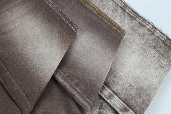 ผ้าเดนม Super Brown Stretch สําหรับผู้หญิง ชายกางเกงยีนส์ยืดต่ํา ราคาที่แข่งขัน จากประเทศจีน โฟชาน ซิตี้