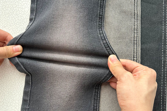 10 oz ราคาที่แข่งขัน ราคาที่คม สีเทาสําหรับผู้ชาย Jean Stretch ผ้าเดนม จากโรงงานจีน