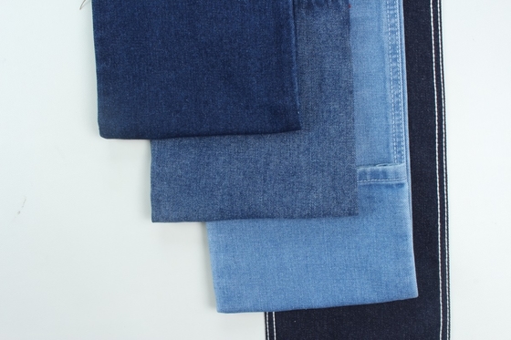 ขายปลีก 11 oz 100% ผ้ายีนส์สีน้ําเงินเข้ม