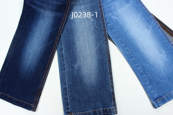 ขายปลีก 9Oz Warp Slub High Stretch เนื้อเดนม เนื้อผ้าสําหรับกางเกงยีนส์