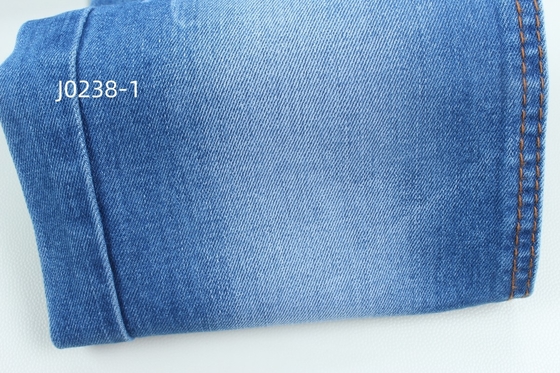 ขายปลีก 9Oz Warp Slub High Stretch เนื้อเดนม เนื้อผ้าสําหรับกางเกงยีนส์
