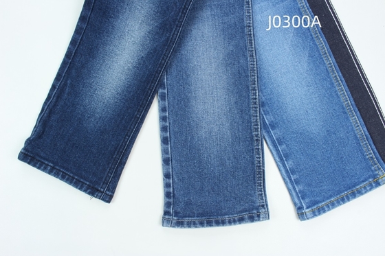 ขายปลีก 12.5 oz สีฟ้าเข้มยืดผ้าเดนมสําหรับกางเกงยีนส์