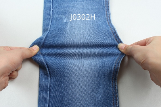 2024 ขายร้อน 11 oz สีน้ําเงินเข้ม กระชับผ้าเดนมสําหรับกางเกงยีนส์
