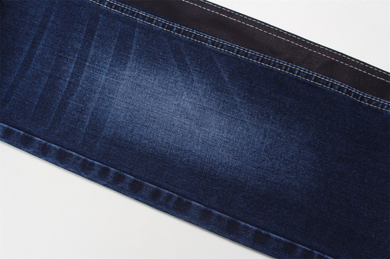 11-11.5 Oz เสื้อกางเกงยีนส์สลูบผ้าสําหรับผู้ชาย กางเกงยีนส์ Mercerized ผ้าใบยีนส์หลังดํา สูงยืดสําหรับผู้ชาย สไตล์ตลาดอินเดีย