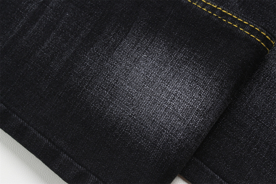 11.5 Oz Cross Slub Black Backside Denim Fabric For Man Jeans สไตล์ตลาดอินเดีย โรงงานจีนในกวนดง