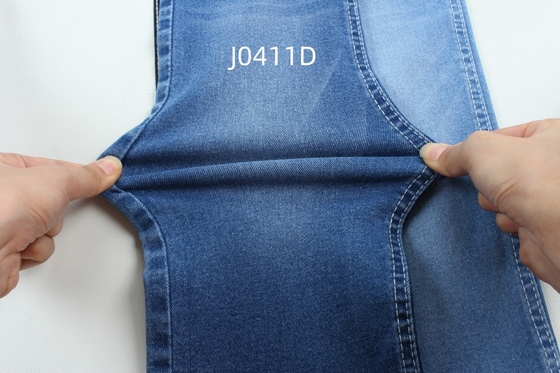 ขายปลีก 10.5 oz Super Dark Blue เนื้อเดนมสําหรับกางเกงยีนส์