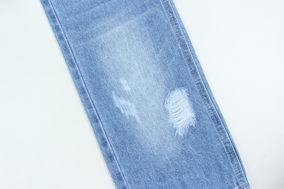 ขายปลีก 7000 เมตร สต็อค 10.5 oz 100% ผ้ายีนส์ยางเขียว