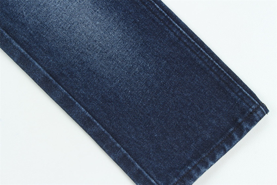 สีน้ําเงิน เนื้อผ้าเดนมแข็ง 100% ผ้าปูนรีไซเคิลยางสําหรับแรงงาน Jean Cloth