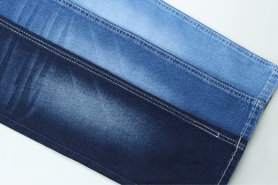 5000 เมตร 9 Oz Warp Slub เดนม์ จีนส์ เนื้อสีน้ําเงินเข้ม