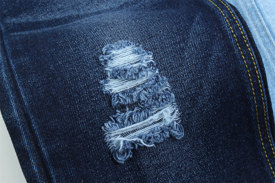14oz Super Dark Blue Denim Fabric Rigid 100% Cotton Cotton Fresh สําหรับสไตล์แบรนด์ กางเกงยีนส์ สไตล์เพื่อนผู้ชาย