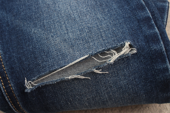 10.3 Ounce Stretch 58 59 "กว้าง 10 Oz Denim Fabric For Lady Skinny Jeans