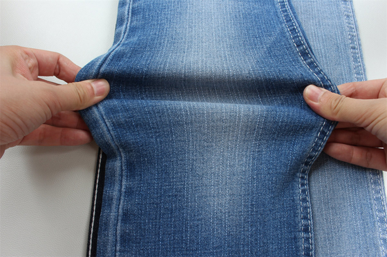 190Cm Wide Ring Slub Stretch เนื้อเดนม สําหรับผู้ชาย กางเกงยีนส์