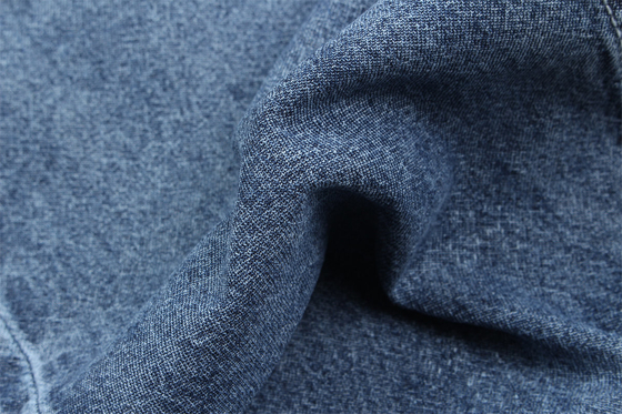 5 ออนซ์ 100% ผ้าใบ Indigo Blue เสื้อเดนม