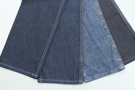 5 ออนซ์ 100% ผ้าใบ Indigo Blue เสื้อเดนม
