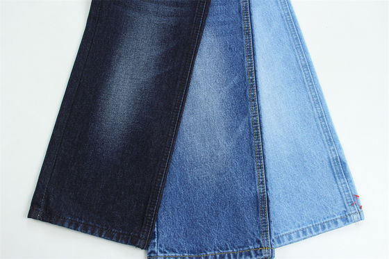 ผ้าเดนิมแข็ง 12.5 ออนซ์ Warp Slub สำหรับกางเกงยีนส์แบรนด์ 100% ผ้าฝ้าย สีน้ำเงินเข้มพิเศษ