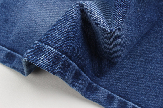 10 oz Super Blue Denim Fabric Rigid 100%Cotton For Style Jeans Boy Friend Style Soft Handfeel Women Jeans Summer ในราคาถูก