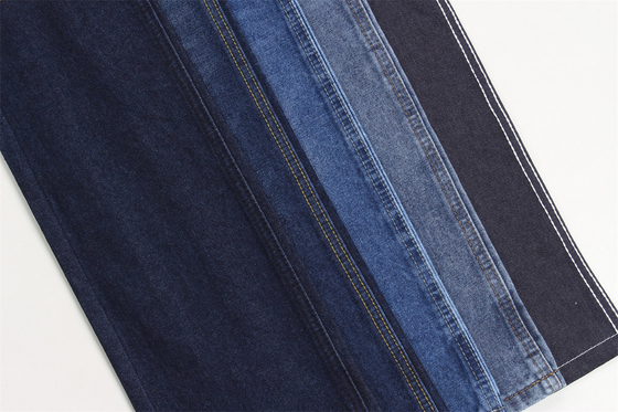 10 oz Super Blue Denim Fabric Rigid 100%Cotton For Style Jeans Boy Friend Style Soft Handfeel Women Jeans Summer ในราคาถูก