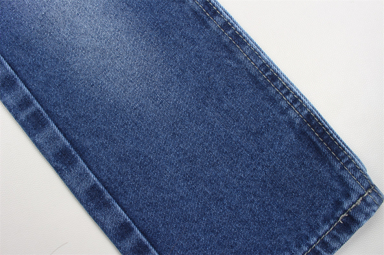 10 oz Super Blue Denim Fabric Rigid 100%Cotton For Style Jeans Boy Friend Style Soft Handfeel Women Jeans Summer ในราคาถูก