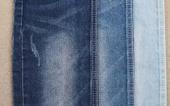 คุณภาพสูง 14.5 oz 100% ผ้ายีนส์ผ้ายางเขียว ยีนส์หนักคลาสสิกสําหรับเสื้อกางเกง