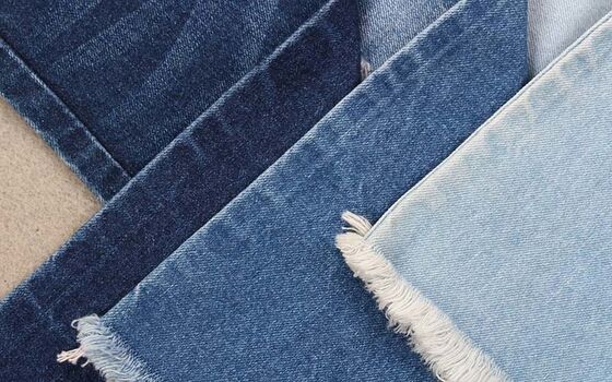 คุณภาพสูง 14.5 oz 100% ผ้ายีนส์ผ้ายางเขียว ยีนส์หนักคลาสสิกสําหรับเสื้อกางเกง