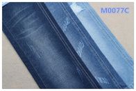 สีน้ำเงินเข้ม 58 59 &quot;กว้าง 10.5oz 100 เปอร์เซ็นต์ Cotton Denim Fabric Denim Jean Material