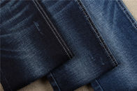 Indigo 10oz 70% Cotton 28% Polyester Crosshatch Denim Fabric Stretch Jeans Material