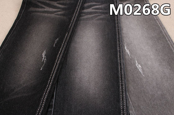 81 Cotton 18 Polyester 1 Spandex Sulfur Dyed Cotton Polyester Spandex Denim Fabric