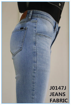 10oz 2% สูงกระชับ เนื้อเดนม สล็อบ สีฟ้าเข้ม 3/1 ขวามือ Twill ผสม