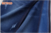สีน้ำเงินเข้ม Sanforizing 11.5 Oz 100 Cotton Denim Fabric Cotton Jeans Cloth