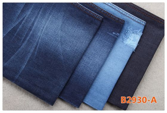 11oz Mercerizing Crosshatch Organic Cotton Denim Fabric Summer Jeans Pant Material