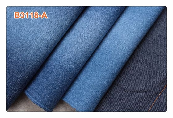 6oz 2 Lycra 98 Cotton Spandex Denim Fabric Jeans วัสดุผ้าเดนิมน้ำหนักเบา