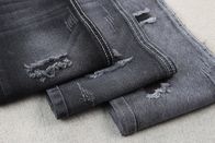 กางเกงยีนส์สีดำ 10Oz 100 Cotton Denim Fabric For Women