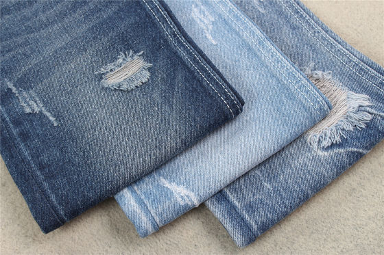 14 ออนซ่า, 100% algón, peso pesado, tela de mezclilla cruda, วัสดุของกางเกง jeans de mezclilla