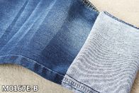 Rope Dye Super Dark Blue Denim Fabric วัสดุกางเกงยีนส์ Slub Dual Core