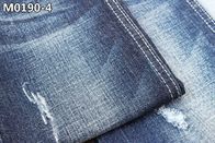 GOTS ผ้าเดนิม Cotton Spandex สีน้ำเงินเข้มพร้อม Cross Hatch Slub 150 กว้าง