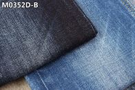 Desizing Cotton Polyester Spandex Denim Fabric 11oz Warp Slub สำหรับผู้หญิง