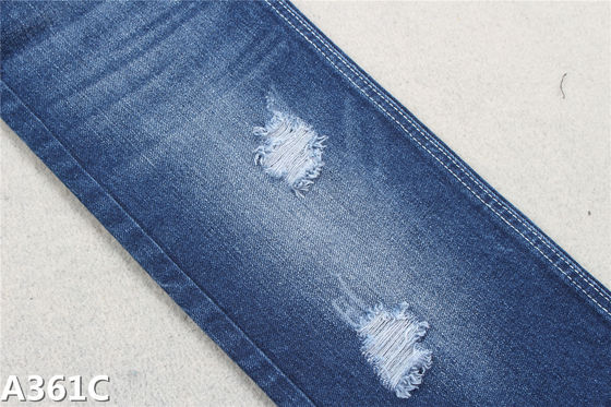 12 Oz 100% Indigo Cotton ผ้ายีนส์หนาสำหรับเครื่องแบบ