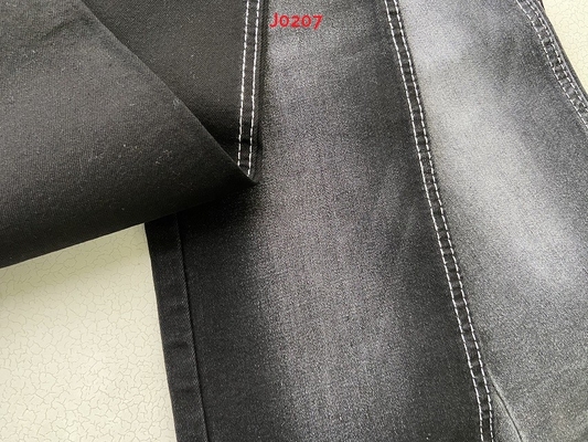 10.2 OZ ผ้ายีนส์ยืดสีดำสูงสำหรับผู้หญิงกางเกงยีนส์สาวกางเกง