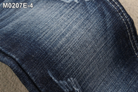 12.7 OZ Crosshatch Denim Fabric กางเกงยีนส์ผู้ชายยืด Super Dark Blue Color