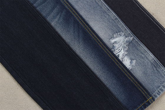 12.5 ครั้งหนึ่ง 190 ซม. 100% ผ้าปูน Super Indigo Blue Denim Jeans