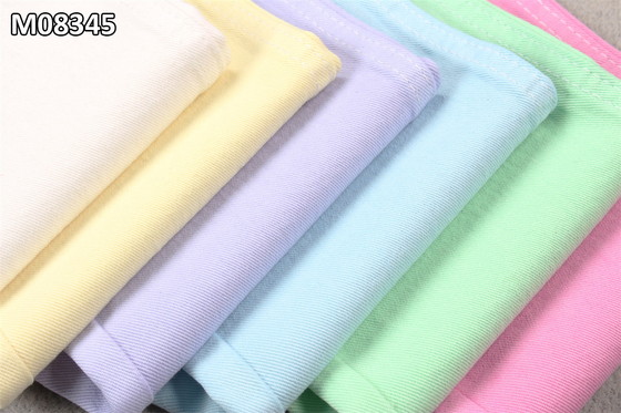 9.7OZ เตรียมสําหรับการสีผ้าเดนมสีขาว RFD ผ้าเดนส์