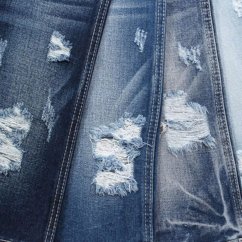 11.5 ออนซ์ ผ้าเดนิมคอตตอน (ไม่ผสมสแปนเด็กซ์) หน้ากว้าง 70 นิ้ว ผ้าเดนิมยีนส์สีน้ำเงินเข้มพิเศษ