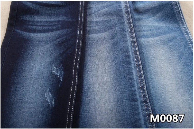 9.5oz 69 Cotton 25 Polyester 3 Spandex 55 56 "Width Cotton Polyester Spandex Denim Fabric