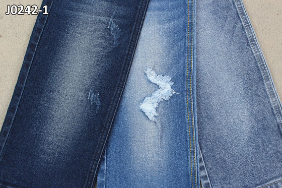 ราคาดี 11.7 OZ Cotton Spandex ผ้ายีนส์ยืดเล็กน้อยด้านหลังสีขาว ออนไลน์